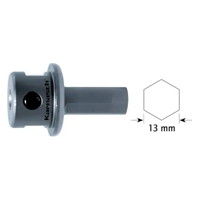 Schaft 13 mm für Lochsägen von d=105-150mm, Aufnahmehalter, Halter, Aufnahme