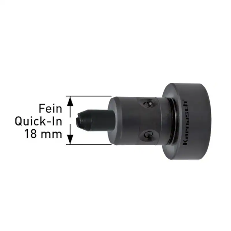 Adapter Fein Quick-In 6-12mm, mit Bolzen, Karnasch