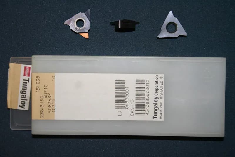 Wendeschneidplatten GBR43150 AH710 Stechplatten TUNGALOY 10 Stück