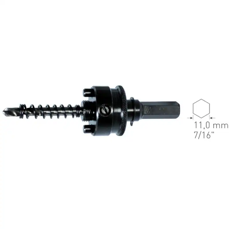 Schnellwechselhalter für Bi-Metall Lochsägen Ø 32-210mm, Sechskant 11mm