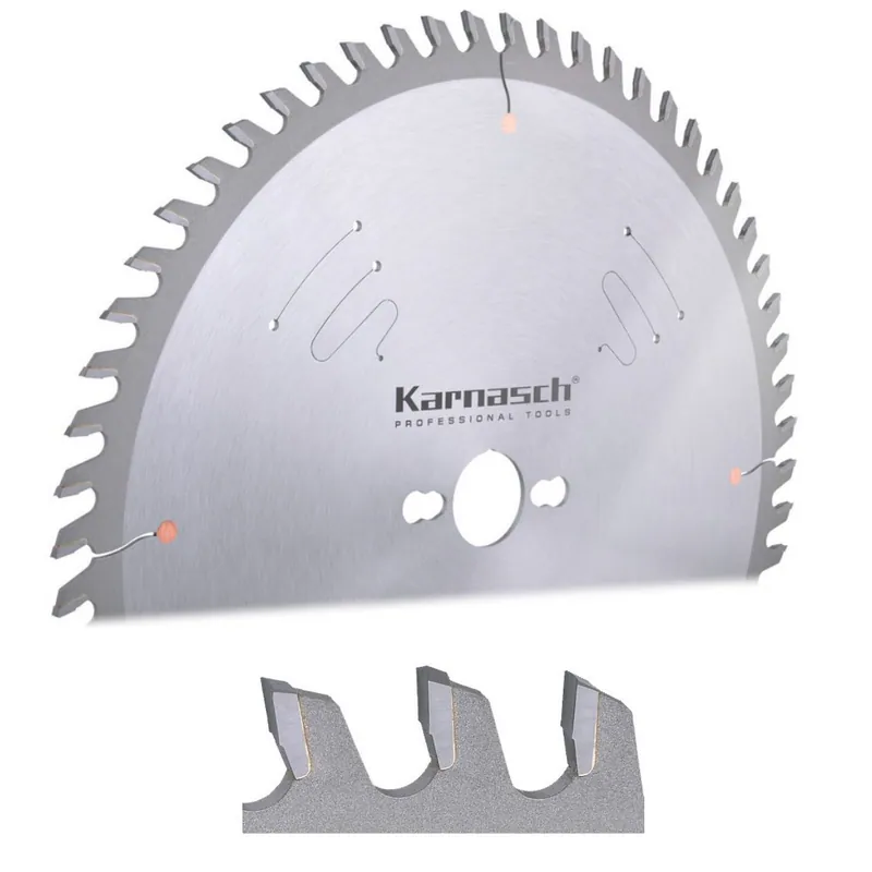 Kreissägeblatt 160-400mm HM bestückt, Sägeblatt, Fertigschnitt Hohlzahn Funiere