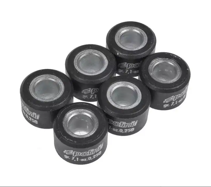 Polini 242.110 Variorollen 17x12 2,8g Variomatikgewichte Rollen Morini LC Roller