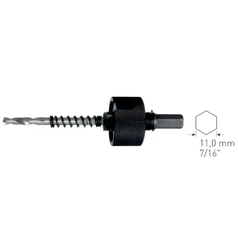 Karnasch Aufnahmehalter Heavy-Duty 32-305mm Bi-Metall Lochsäge Halter Sechskant