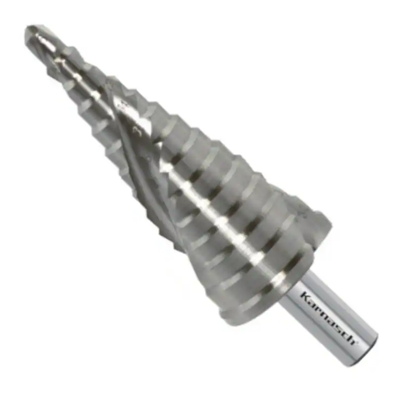 Stufenbohrer HSS-XE 6-30 mm, 2 Schneiden, CBN geschliffen, Kegelbohrer