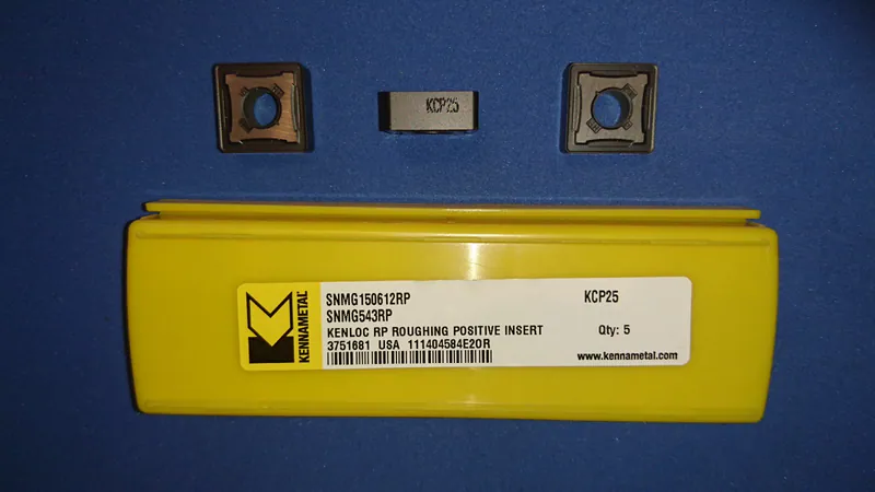 SNMG150612RP KCP25 5 Stück Kennametal Wendeplatten