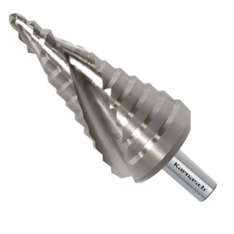 Stufenbohrer HSS-XE 6-38 mm, Spirale, 2 Schneiden, CBN geschliffen, Kegelbohrer