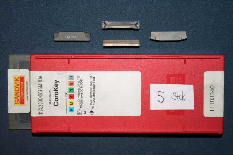 Wendeschneidplatten N123J2-0500-0004-GM H13A SANDVIK Coromant
