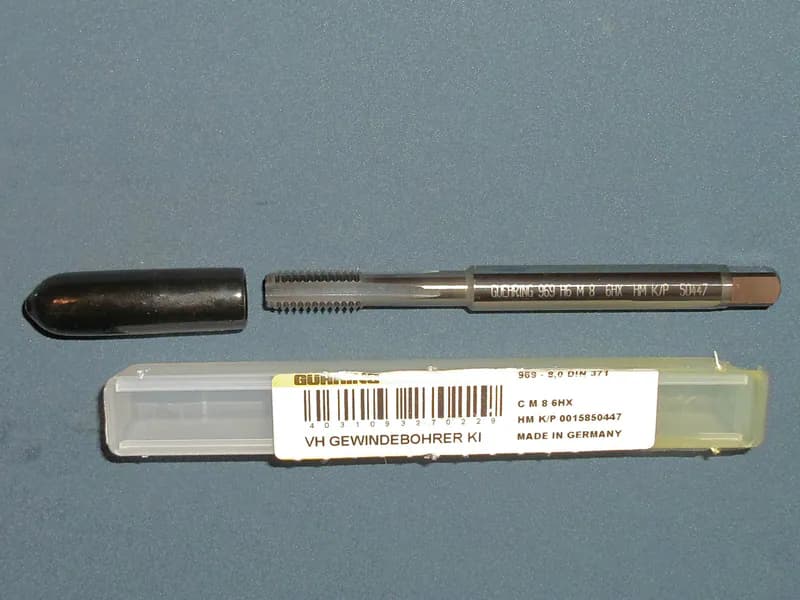 VHM-Gewindebohrer Gühring M6-M12x1