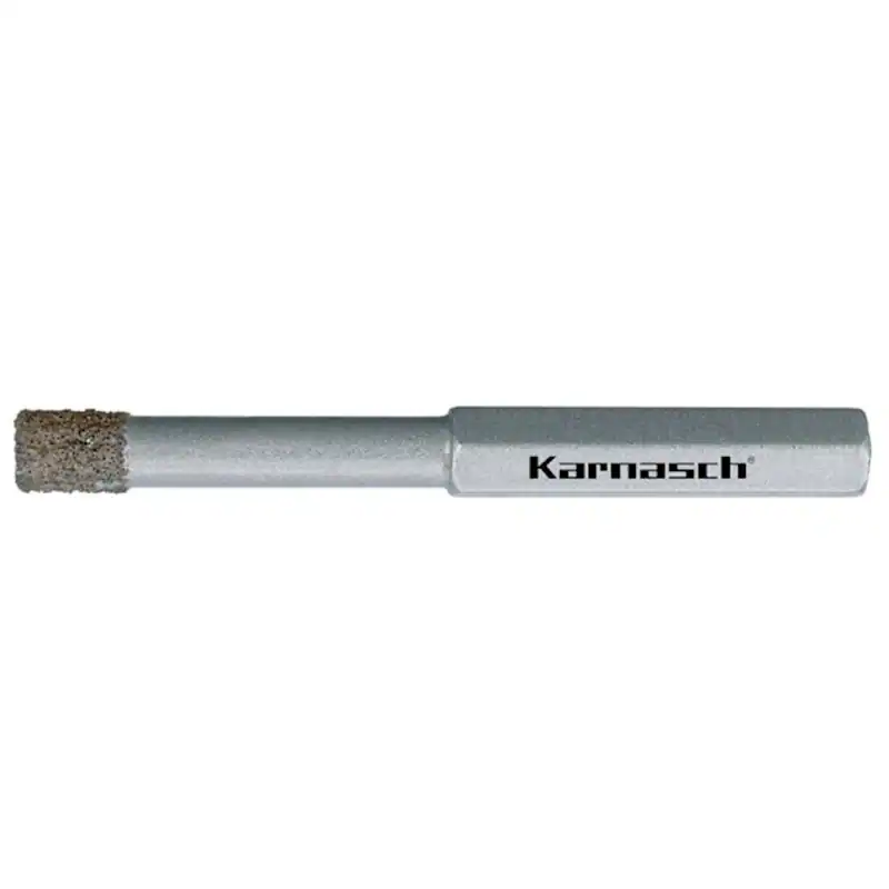 Diamant-bestreute Lochsäge, Schaft 8,5mm, Ø=5-18mm, Keramik, Glas, Porzellan