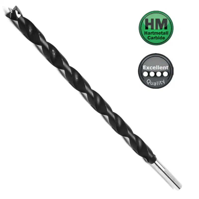 FAMAG Schlangenbohrer HM bestückt Ø16-25mm Hartholz 460mm Wechselspitze